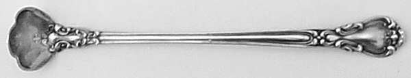 Chantilly (Sterling, 1895, Lion-Anchor-G, No Mono) Mustard Spoon