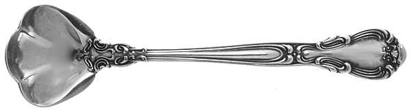 Chantilly (Sterling, 1895, Lion-Anchor-G, No Mono) Master Salt Spoon