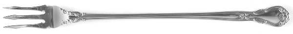 Chantilly (Sterling, 1895, Lion-Anchor-G, No Mono) Long Handle Pickle/Olive Fork