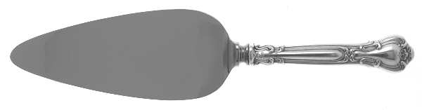 Chantilly (Sterling, 1895, Lion-Anchor-G, No Mono) Pie Server with Stainless Blade