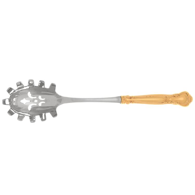 Chantilly-Gold Vermeil (Sterling, 1895) Pasta Server with Stainless Bowl