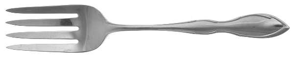Chanson (Stainless) Medium Solid Cold Meat Serving Fork