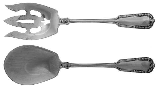 Chesterfield (Sterling, 1908) (2 Pc) Solid Salad Set