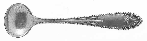 Chippendale (Sterling, 1890) Master Salt Spoon