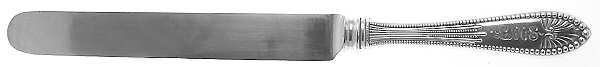 Chippendale (Sterling, 1890) Blunt Hollow Table Knife with Bolster