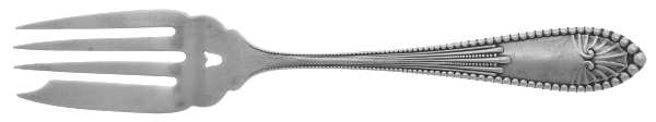 Chippendale (Sterling, 1890) Pastry Fork