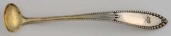 Chippendale (Sterling, 1890) Mustard Spoon