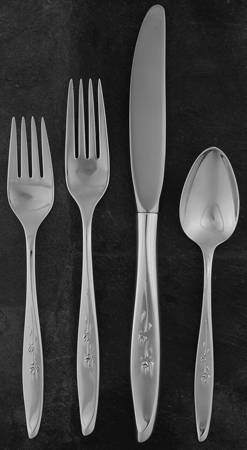 Chapel Rose (Sterling, 1963) 4 Piece Place Size Setting