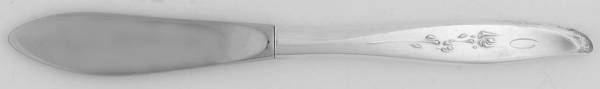 Chapel Rose (Sterling, 1963) Hollow Handle Master Butter Knife