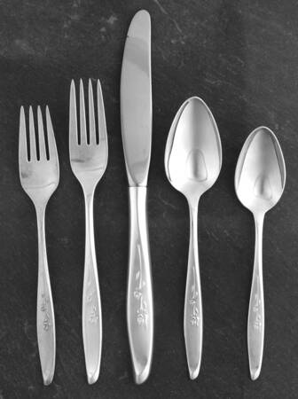 Chapel Rose (Sterling, 1963) 5 Piece Place Size Setting