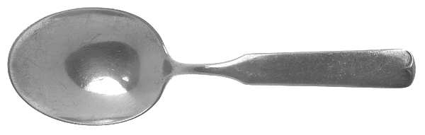 Christina (Sterling) Straight Handle Baby Spoon