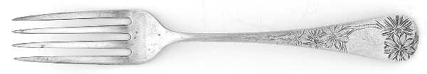 Chrysanthemum (Sterling, 1885) Solid Youth Tea Fork