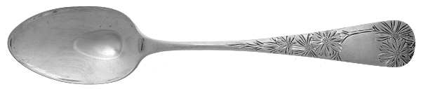 Chrysanthemum (Sterling, 1885) Five O'Clock Teaspoon