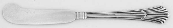 Churchill (Silverplate, 1905) Flat Handle Butter Spreader
