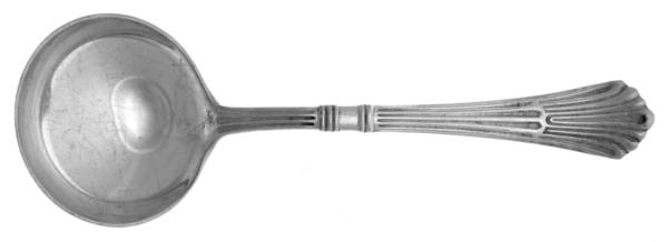 Churchill (Silverplate, 1905) Round Bowl Soup Spoon (Bouillon)