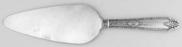 Cinderella (Sterling, 1925) Large Pie Server with Silverplate Blade
