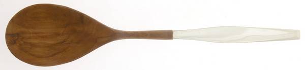 Classique (Sterling, 1961) Salad Serving Spoon with Wooden Bowl
