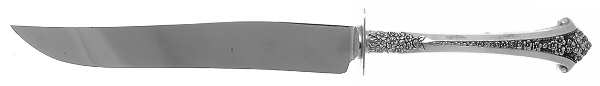 Classic Bouquet (Sterling, 1972) Small Steak Carving Knife with Stainless Blade