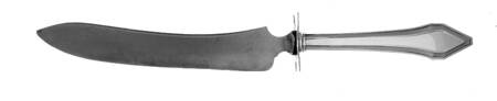 Clermont (Sterling, 1915, No Monograms) Small Carving Knife W/Sterling Guard