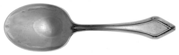 Clermont (Sterling, 1915, No Monograms) Straight Handle Baby Spoon