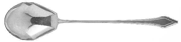 Clermont (Sterling, 1915, No Monograms) Large Lettuce Serving Spoon