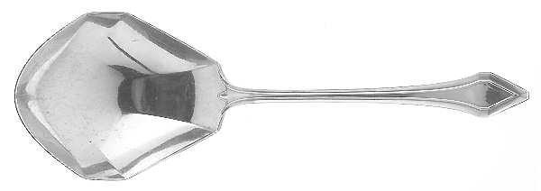 Clermont (Sterling, 1915, No Monograms) Large Solid Berry/Casserole Spoon