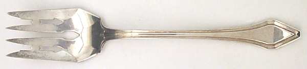 Clermont (Sterling, 1915, No Monograms) Pastry Fork