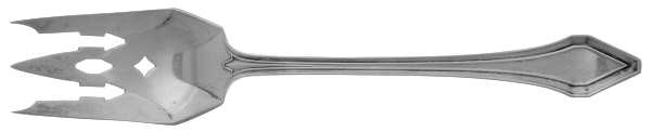 Clermont (Sterling, 1915, No Monograms) Small Individual Solid Fish/Salad Fork