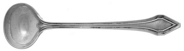 Clermont (Sterling, 1915, No Monograms) Individual Salt Spoon