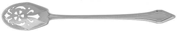 Clermont (Sterling, 1915, No Monograms) Pierced Bowl Short Handle Olive Spoon