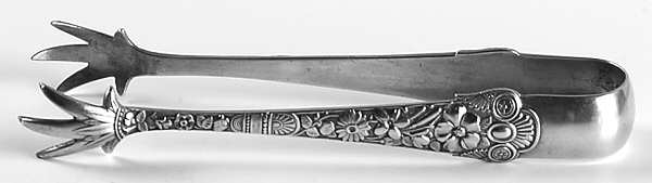 Cluny (Sterling, 1880-1883) Large Sugar Tongs