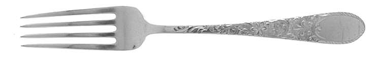 Colonial Engraved (Sterling) Fork