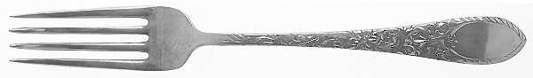 Colonial Engraved (Sterling) Fork