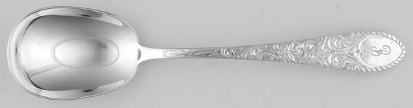 Colonial Engraved (Sterling) Sugar Spoon