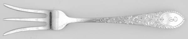 Colonial Engraved (Sterling) Lemon Fork