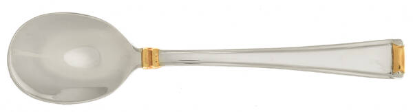 Column Gold (Stainless, Gold Accent) Round Bowl Soup Spoon (Cream Soup) HC