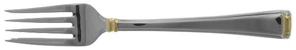Column Gold (Stainless, Gold Accent) Individual Salad Fork
