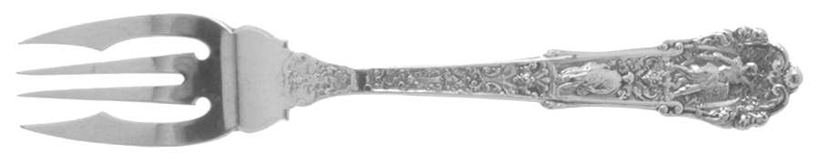 Coligni (Sterling, 1889) Large Individual Solid Fish/Salad Fork