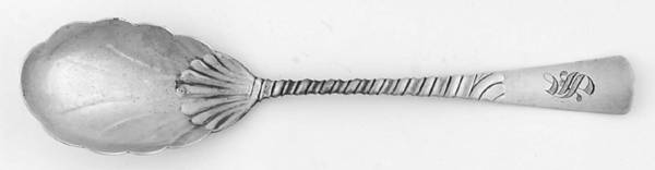 Colonial (Sterling, 1885) Sugar Shell Spoon