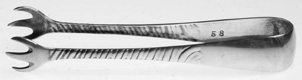 Colonial (Sterling, 1885) Bon Bon Tongs