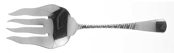 Colonial (Sterling, 1885) Small Solid Fish Serving Fork