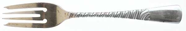 Colonial (Sterling, 1885) Small Individual Solid Fish/Salad Fork