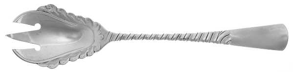 Colonial (Sterling, 1885) Vegetable Serving Fork (Solid)