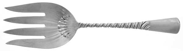 Colonial (Sterling, 1885) Solid Salad Serving Fork