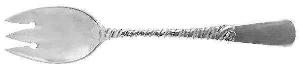 Colonial (Sterling, 1885) Small Ice Cream Fork