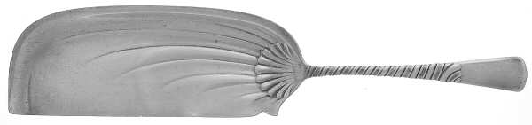 Colonial (Sterling, 1885) Large Flat Handle Crumb Knife/Crumber