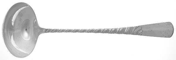 Colonial (Sterling, 1885) Large Solid Soup Ladle