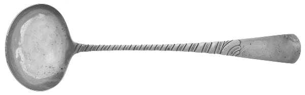 Colonial (Sterling, 1885) Small Solid Soup Ladle