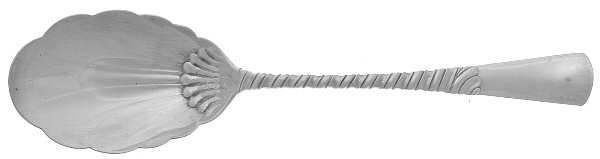 Colonial (Sterling, 1885) Preserve Spoon