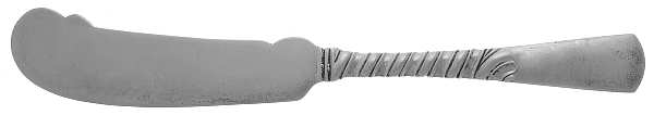 Colonial (Sterling, 1885) Large Flat Handle Butter Spreader